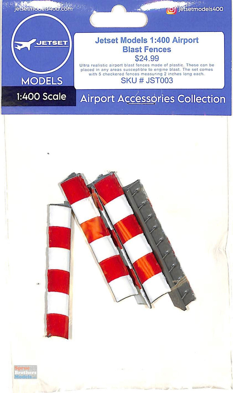 Jetset Models 1:400 Airport Blast Fences