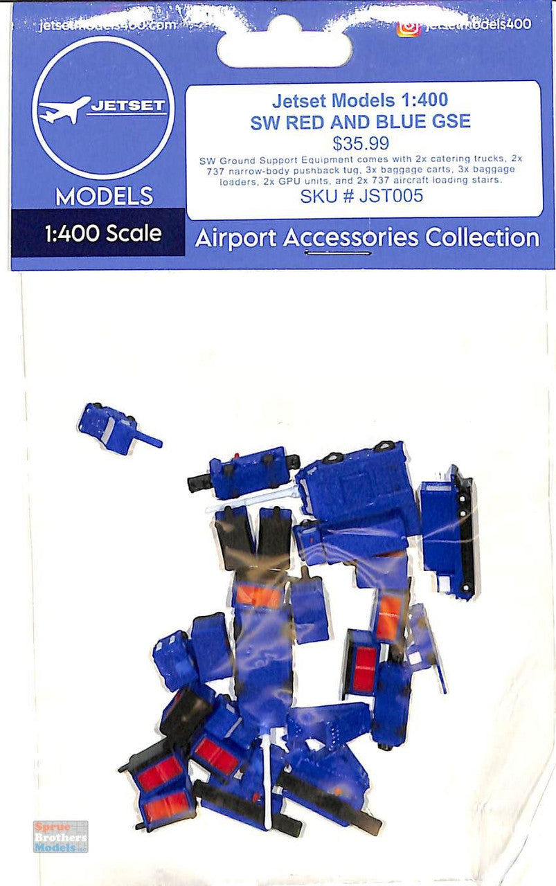 Jetset Models 1:400 -SW- RED AND BLUE GSE