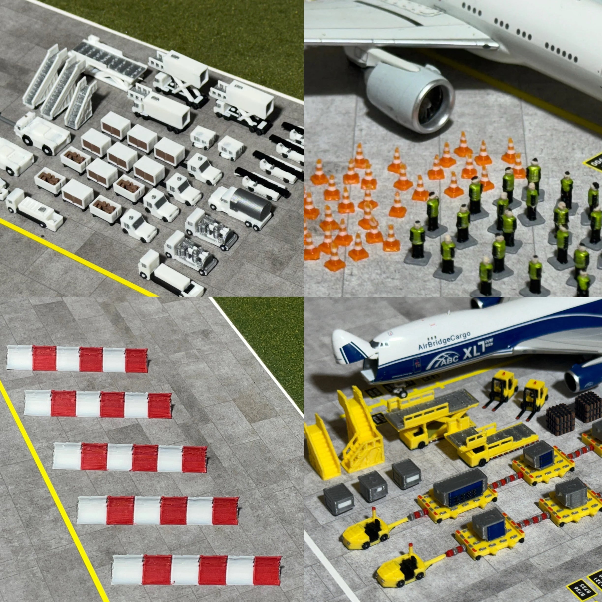 Jetset Models 1:400 Scale Airport Accessories