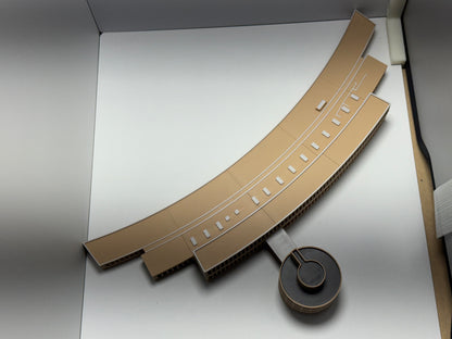 1:400 Scale Airport Support Building (Bent Roofline) | Model Airport Diorama Accessory