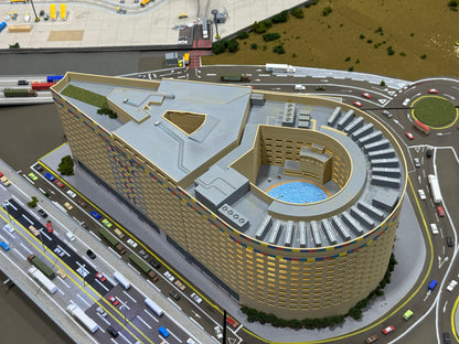 1:400 Scale XXL HOTEL BUILDING Model Airport Accessory BLDG.