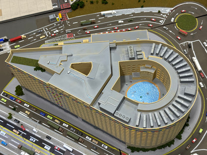 1:400 Scale XXL HOTEL BUILDING Model Airport Accessory BLDG.
