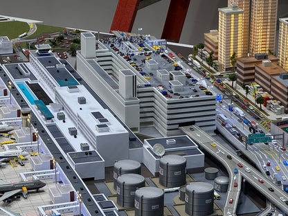 KAI TAK PARKING GARAGE 1:400 Scale (Compatible With Other Airports)