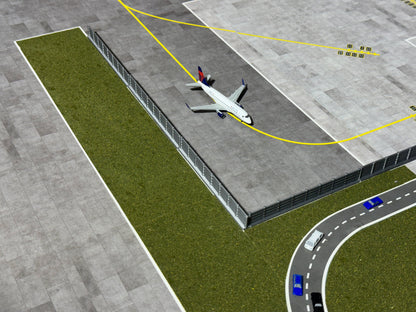 Jetset Models 1:400 Scale Airport Fence- 32 inches or 180 inches BULK - Airport Accessories