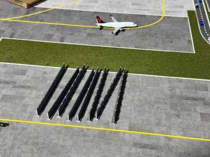 Jetset Models 1:400 Scale Airport Fence- 32 inches or 180 inches BULK - Airport Accessories