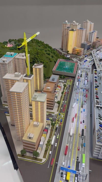KAI TAK PARKING GARAGE 1:400 Scale (Compatible With Other Airports)
