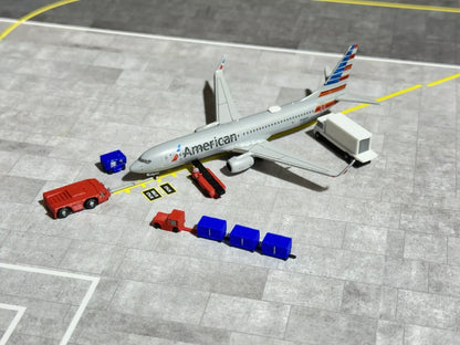 Jetset Models 1:400 -American Airlines- GSE C/W Gemini Jets, NG Models, Etc.