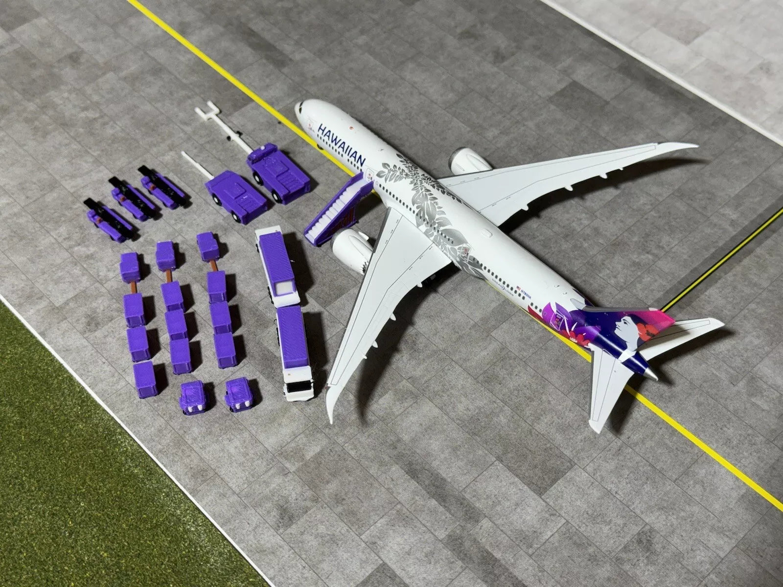 Jetset Models 1:400 -Hawaiian Airlines- GSE Jetset Models 1:400 -Hawaiian Airlines- GSE